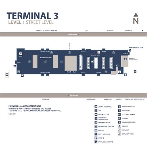 Phoenix Airport Area Map