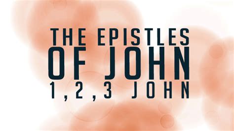 Three Epistles of John