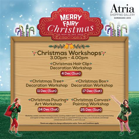 Atria Merry Fairy Christmas 2022 Workshop | Ticket2u