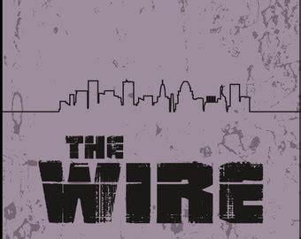 The Wire Poster cult HBO TV show