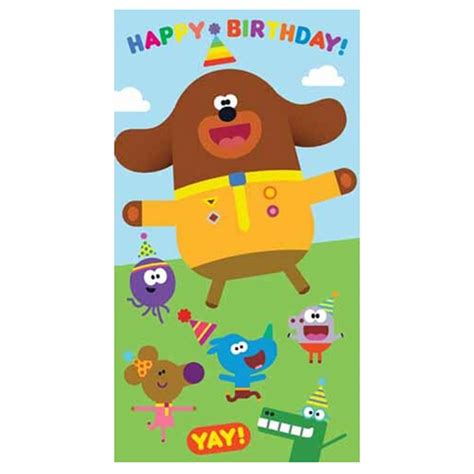 Happy Birthday Hey Duggee Birthday Card (HD004) - Character Brands