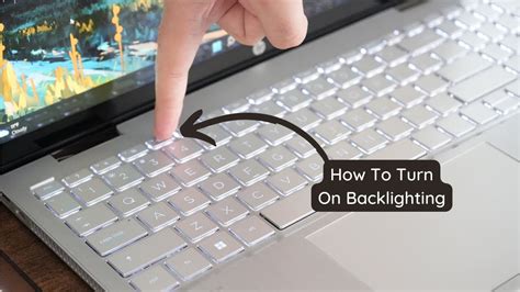 how to turn on keyboard light windows 11