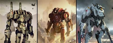 Pacific Rim Jaeger Mech Concept Art | Concept Art World