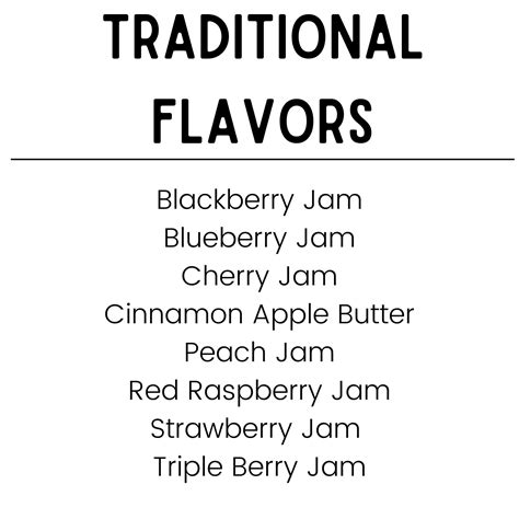 Traditional Homemade Jam in 8 oz Jars – Choose from 10 Classic Fruit ...