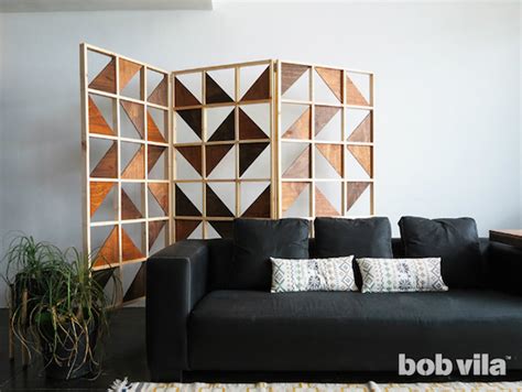 Make It: Striking Plywood Room Divider - Curbly