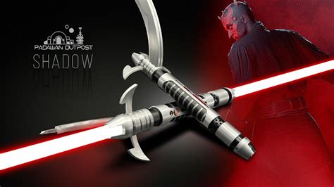 Shadow Maul Lightsaber (Padawan Outpost) - YouTube