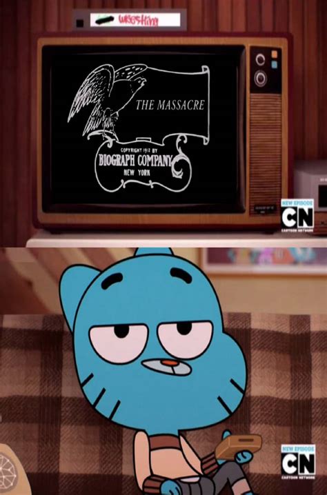 Gumball Watterson Watching The Massacre by Perro2017 on DeviantArt