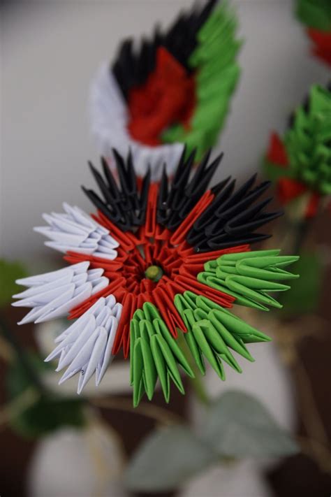 3d origami flower | Origami flowers, Origami, Origami art