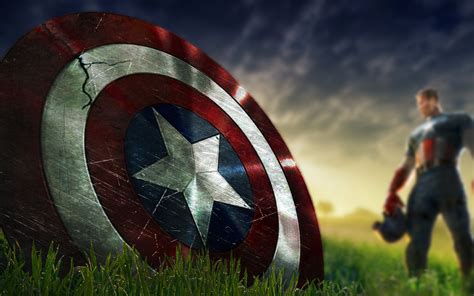 Captain America Shield Wallpaper HD - WallpaperSafari