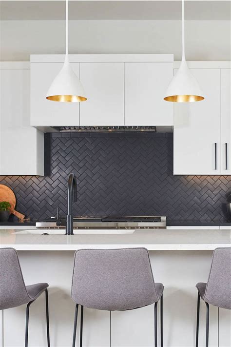 41+ Colorful Herringbone Backsplash Ideas - ( TRENDY ) - Backsplashes ...