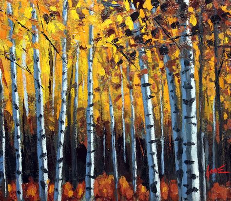 Birch Grove No.1 | Painting