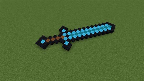 Minecraft Sword Pixel Art