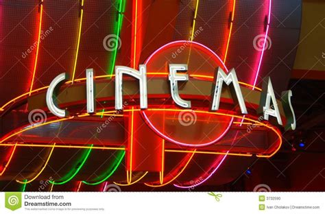 Movie theater sign | Neon signs, Marquee art, Neon