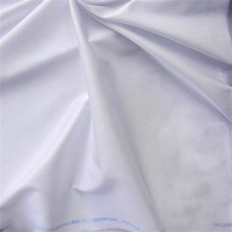 Wholesale Alexandria Egyptian Cotton Fabric Bright White 25 yard bolts