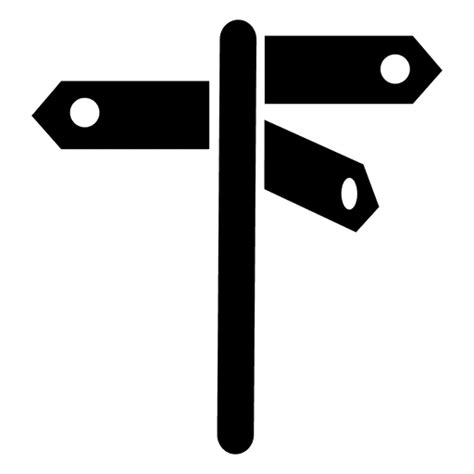 Signpost icon - Transparent PNG & SVG vector file