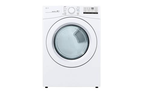 LG 7.4 cu. ft. Ultra Large Capacity Electric Dryer (DLE3400W) | LG USA