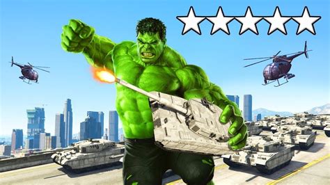 Playing GTA 5 As THE HULK! (Rampage) - YouTube