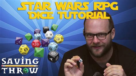 Star Wars Edge of the Empire RPG Dice Tutorial - with David Crennen ...