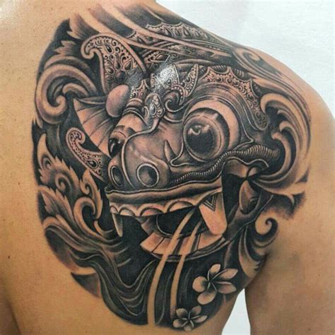 Balinese barong mask tattoo | Balinese tattoo, Tattoos, Barong bali