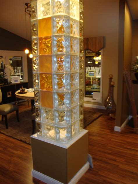 Glass Block Column | Innovate Building Solutions Blog - Bathroom ...