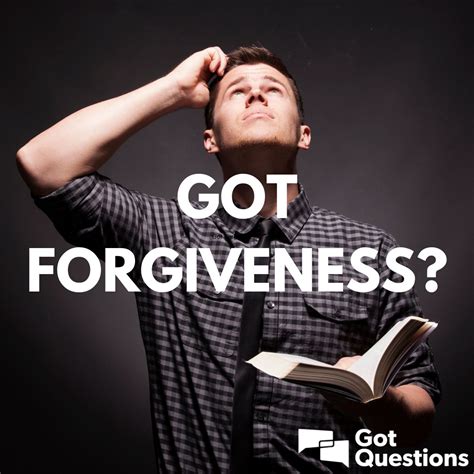 Got Forgiveness? How can I receive forgiveness from God?