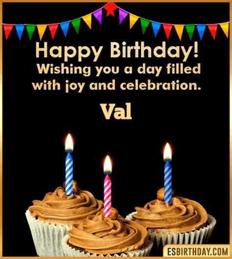 Happy Birthday Val GIF 🎂 Images Animated Wishes【28 GiFs】