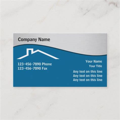 Roofing Business Cards | Zazzle.com