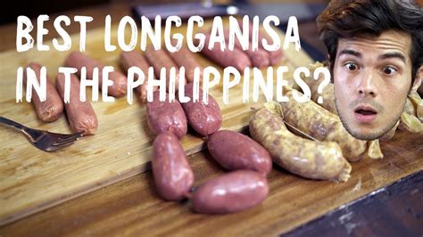 Who makes the Best Longganisa in the Philippines ? - YouTube