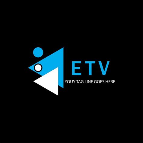 ETV letter logo creative design with vector graphic 7887570 Vector Art ...