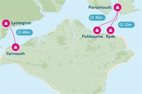 Wightlink Isle of Wight ferry routes - Wightlink Ferries