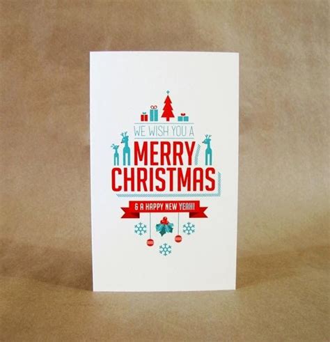 50 Creative Christmas Card Designs