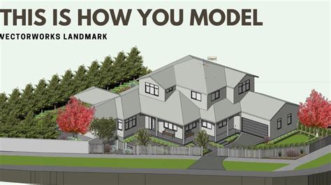 The Best Way To Design In Vectorworks Landmark - YouTube