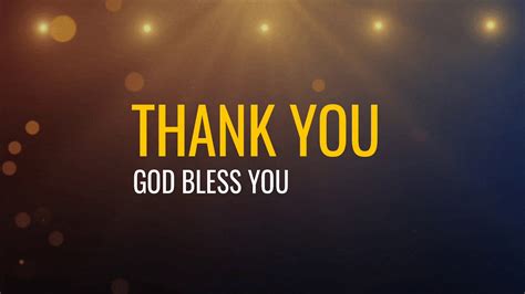 GOD BLESS YOU |THANK YOU| ANIMATED FONT | 3d FONT | CONCLUSION VIDEO ...