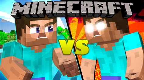 Herobrine vs. Steve - Minecraft - YouTube