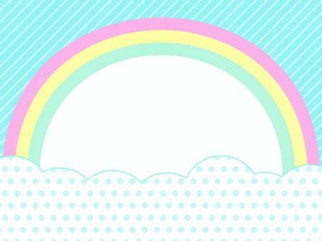 Free Vectors | rainbow background frame