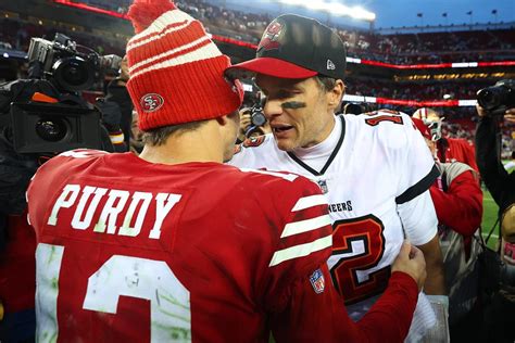 Brock Purdy's Dad Tears Up as Son Leads 49ers to Big Win Over Tom Brady ...