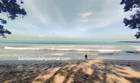 Pantai Carita Banten Dengan Pasir Putih Alami Yang Mempesona