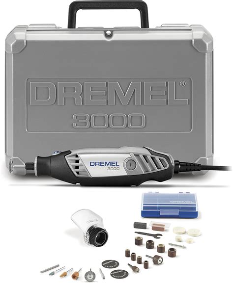 Dremel 3000-1/25 Variable-Speed Rotary Tool Kit with Variable Speed ...