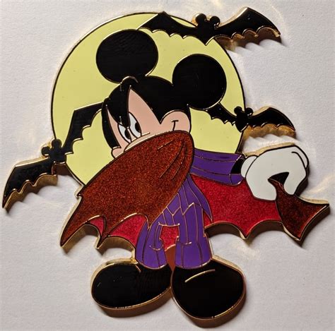 Mickey Mouse as Vampire - Disney Costume Party Pin Set | Pin & Pop