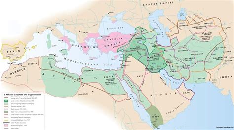 #Map of the Abbasid Empire: | Abbasid caliphate, Middle east map ...