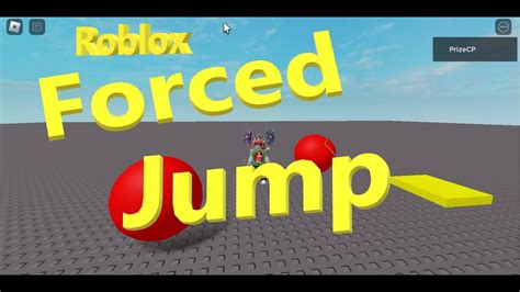 How to Script a Forced Jump in Roblox - YouTube