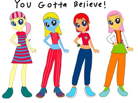 PaRappa Girls: EG Style by GamerTwins13 on DeviantArt