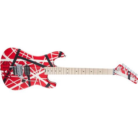 5150™ Series :: Striped Series 5150™, Maple Fingerboard, Red with Black ...