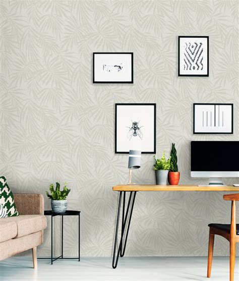 Fronds/Fronds Silhouette – HD Walls Sustainable Wallcovering