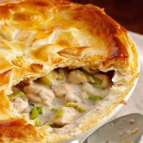 Chicken and Leek Puff Pastry Pie | Yorkshire Food Recipes