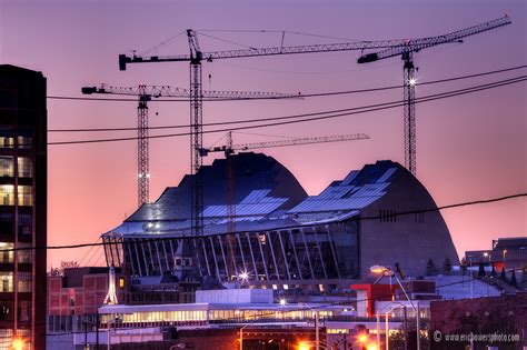 Kauffman Center Construction - Sunset - Eric Bowers Photoblog