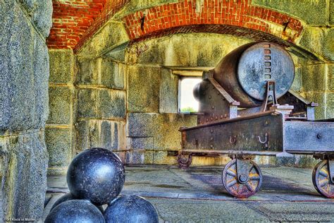 Fort Knox Maine State Park Cannon