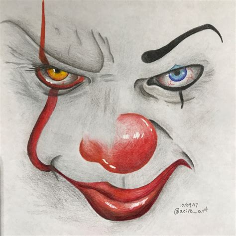 How To Draw Pennywise 1990 Today you can learn how to draw pennywise ...