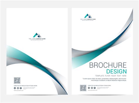 Brochure Layout template, cover design background 547494 Vector Art at ...