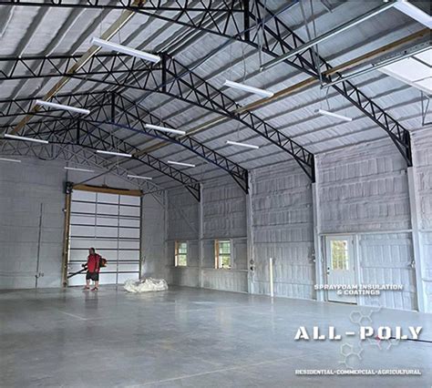 Metal Building Spray Foam Insulation | SPF Installers in Alabama